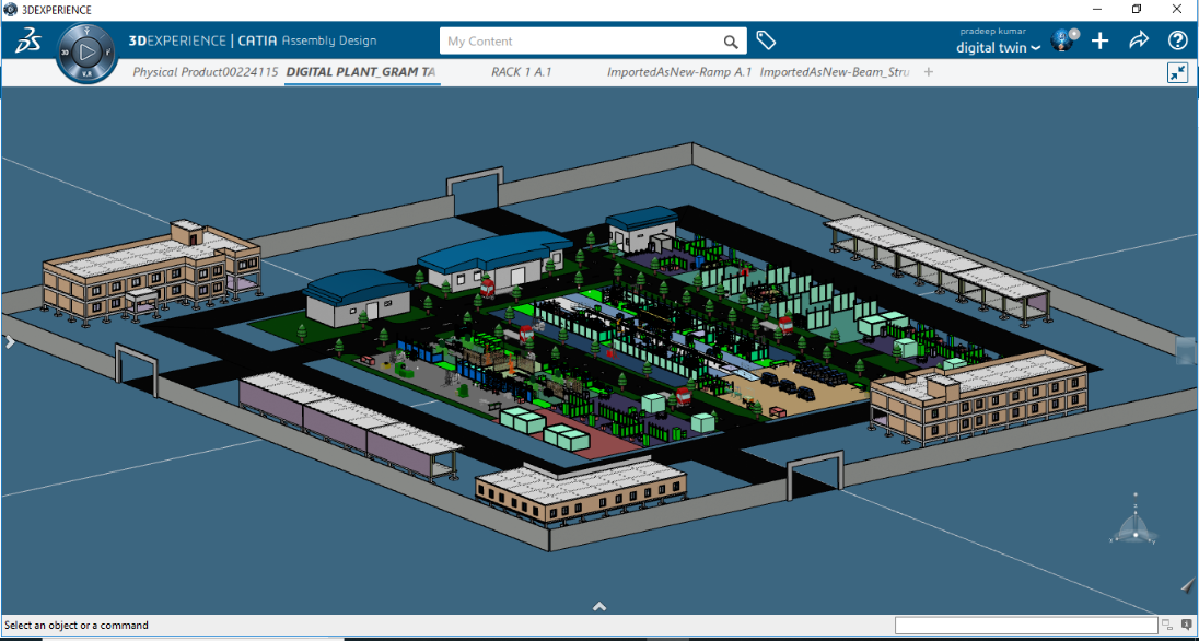 eksplodere løgner fjols Digital Manufacturing of an Electric Vehicle for capacity of 12 vehicles  per day, using DELMIA solutions on 3D Experience Platform of Dassault  Systemes. | 3DEXPERIENCE Edu