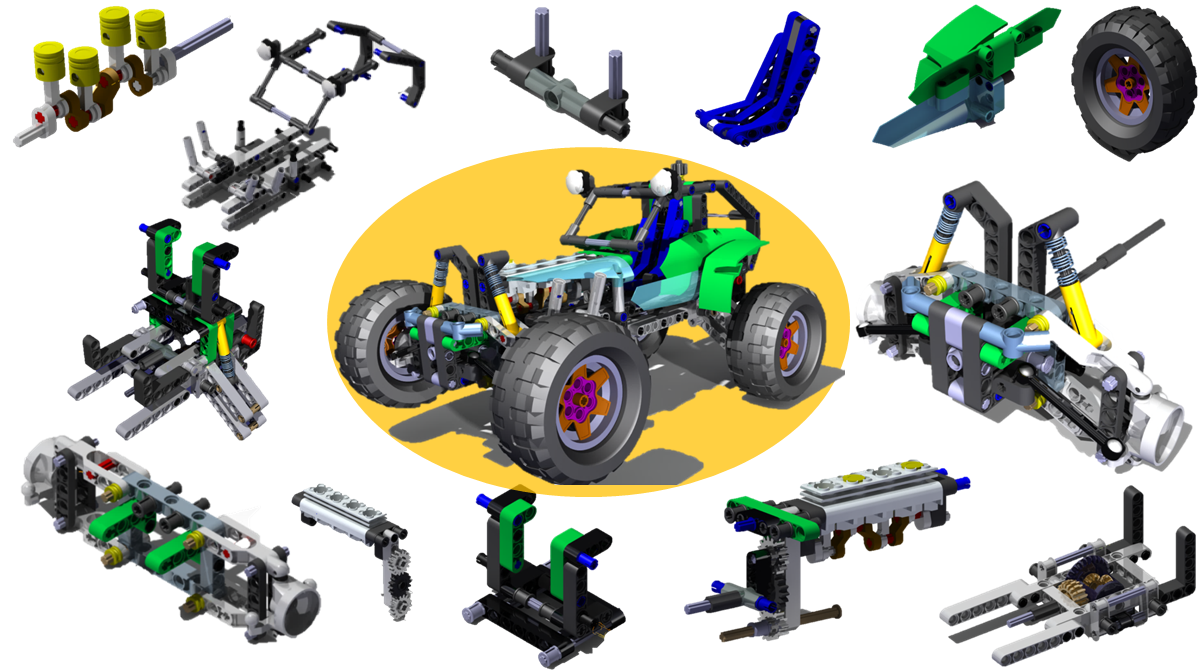 Lego 42037 online motorized