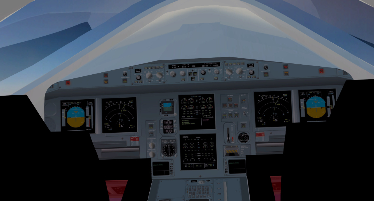 Interior : cockpit