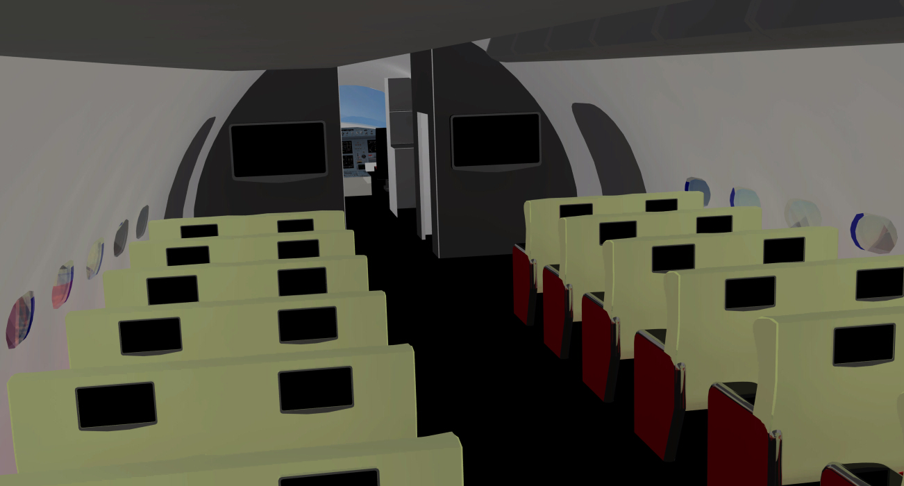 Interior of the plane 1
