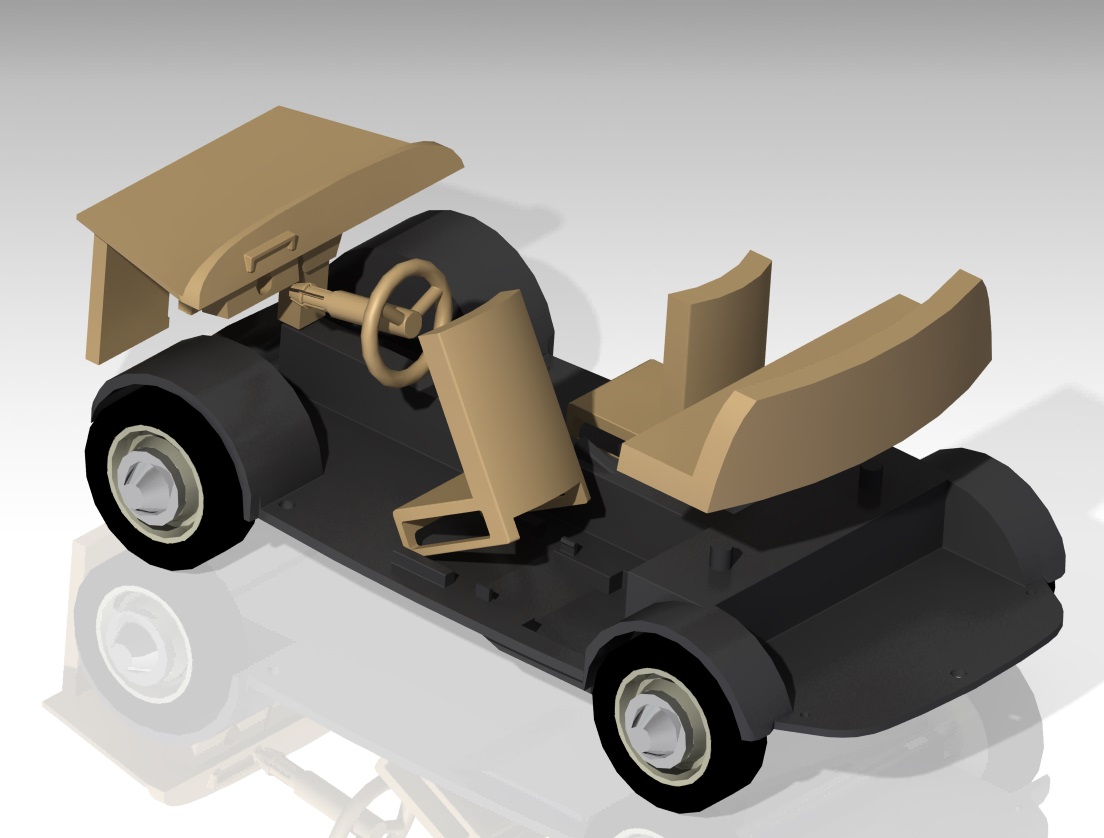 Chassis exploded view.