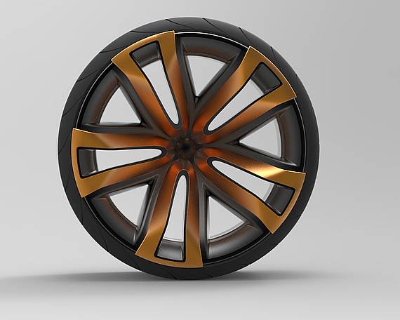 render front view