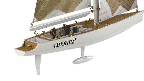 america 3 sailboat