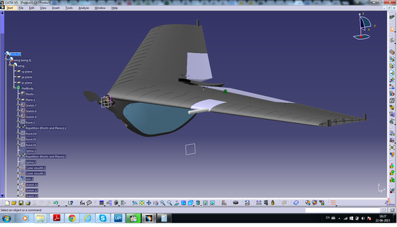 CATIA drawing