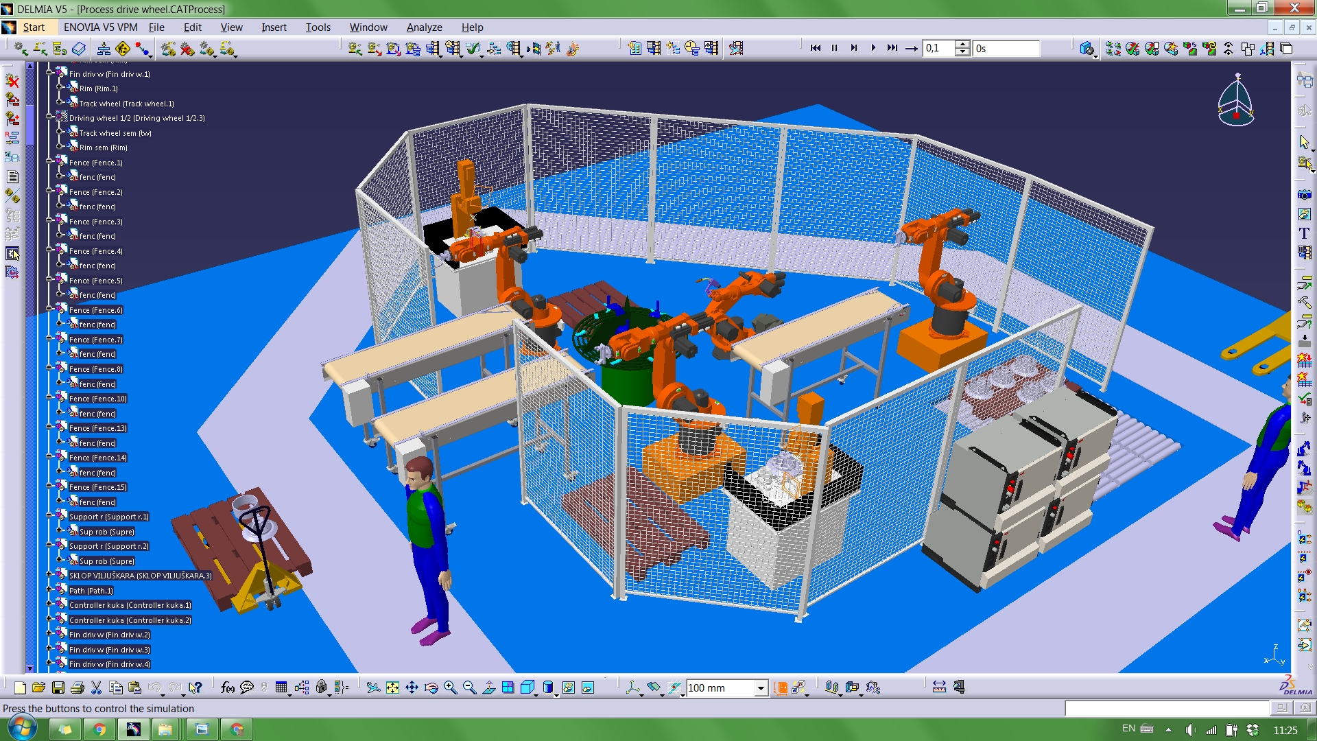 Driving Wheel Automated Manufacturing Process 3dexperience Edu