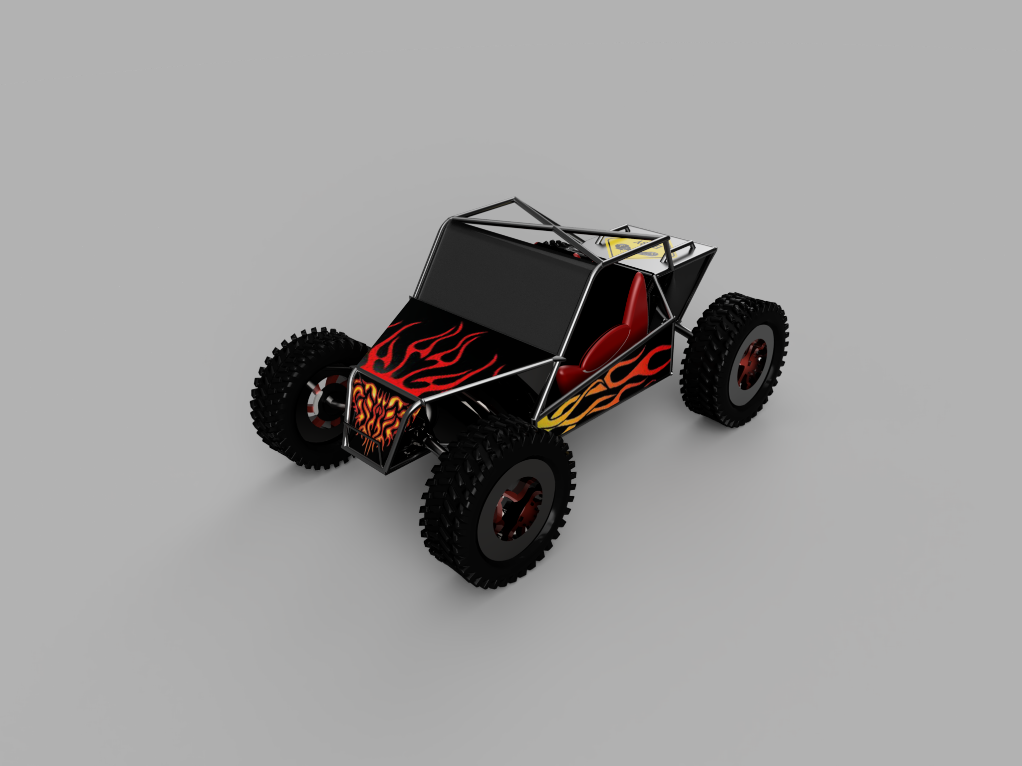 Buggy Model | 3DEXPERIENCE Edu